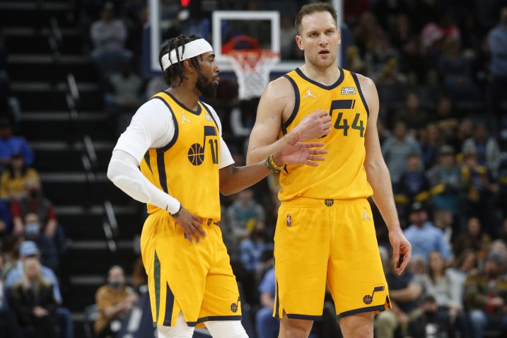 Mike Conley i Bojan Bogdanović/Foto REUTERS
