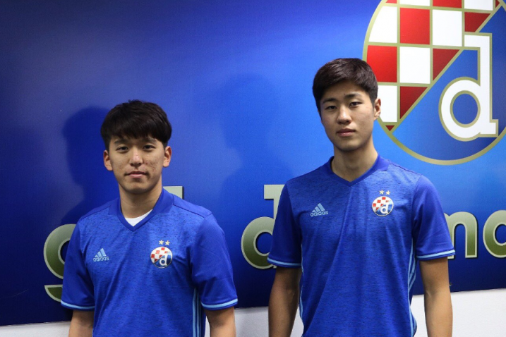 Kim Hyun Woo i Kim Gyu Hyeong/Foto Twitter, GNK Dinamo
