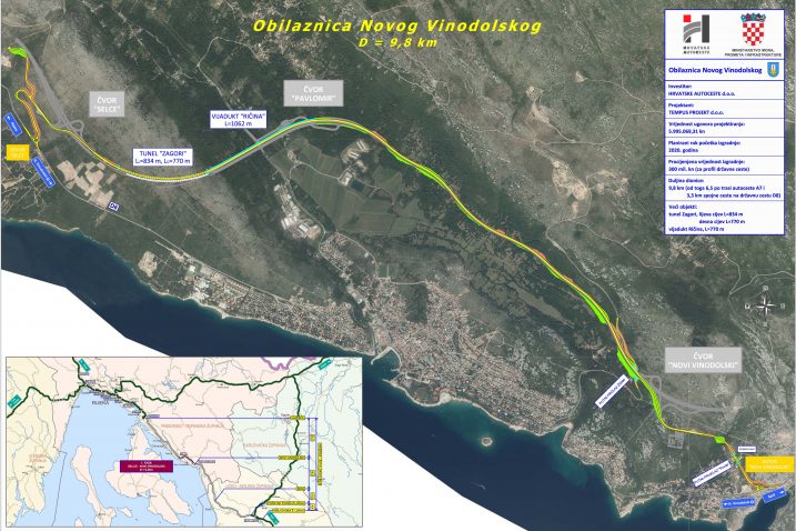 Cijelom duljinom obilaznica će prolaziti novljanskim zaleđem, od Selca, gdje će biti izgrađen novi čvor na Jadranskoj magistrali, do ponovnog spoja s magistralom poslije Povila, u smjeru Senja / Foto IMIKLOSIC