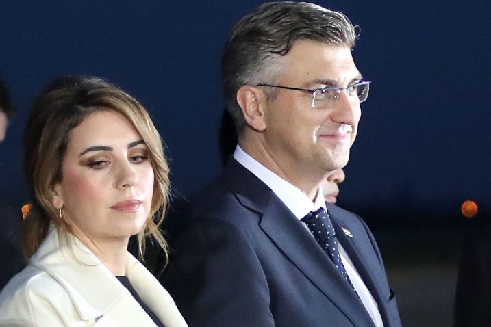 Ana Maslać Plenković i Andrej Plenković / Foto Igor Kralj/PIXSELL
