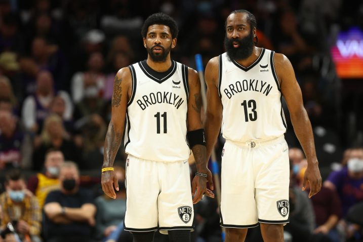 Kyrie Irving i James Harden/Foto REUTERS