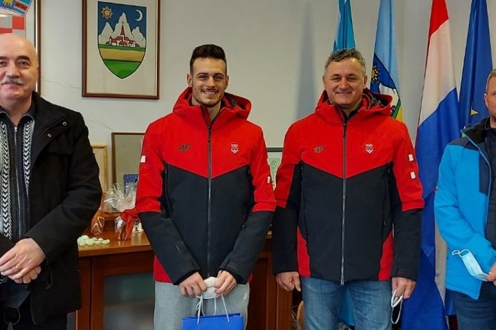 Marko Skender i trener Damir Jurčević