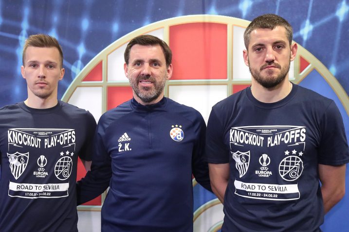 IZAZOV U ANDALUZIJI - Mislav Oršić, Željko Kopić i Arijan Ademi/Foto PIXSELL