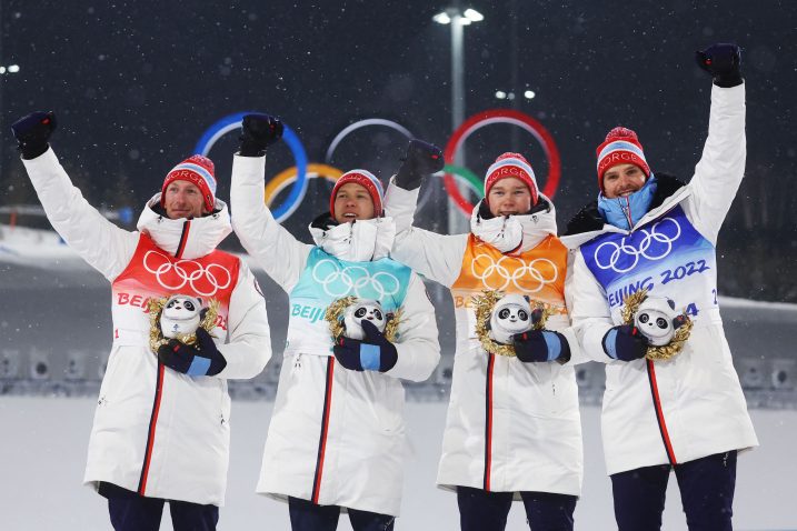 Zlatna norveška ekipa/Foto REUTERS