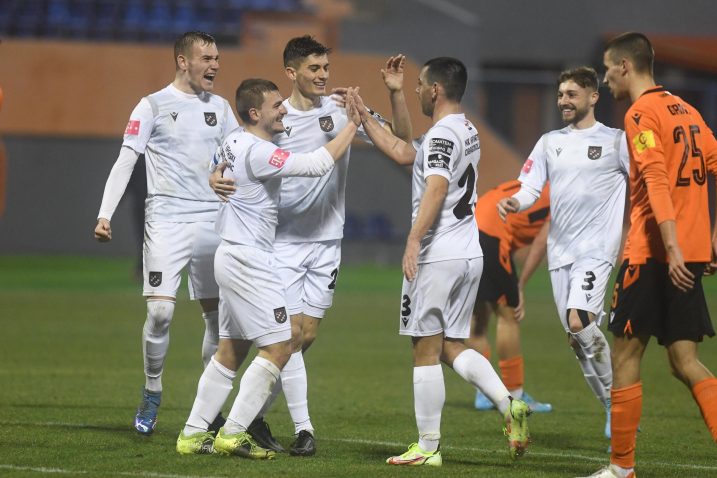 RIJEČANI - Matija Frigan, Veldin Hodža i Roko Jurišić/Foto PIXSELL