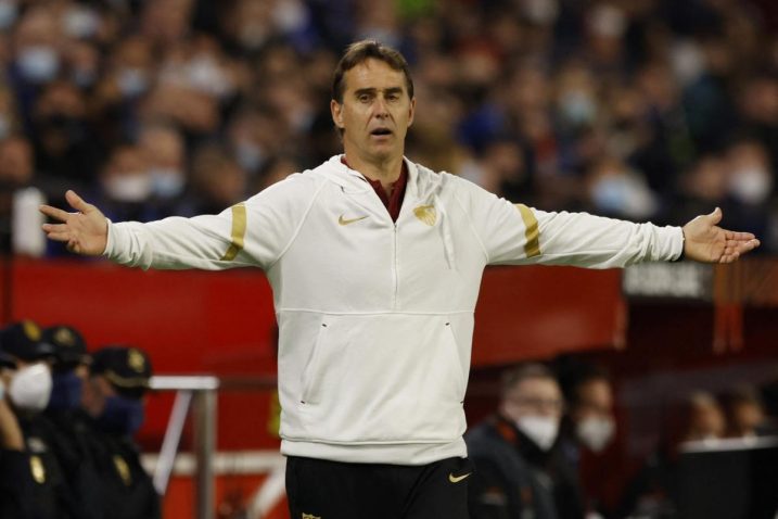 Trener Seville Julen Lopetegui/Foto REUTERS