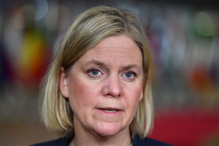 Magdalena Andersson / Reuters