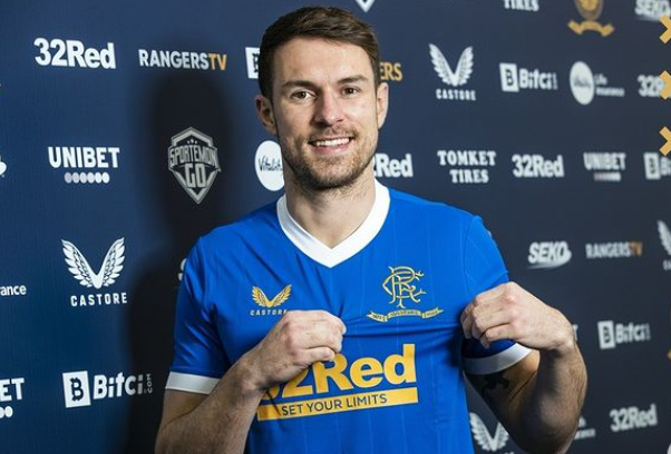 Aaron Ramsey/Foto Rangers FC
