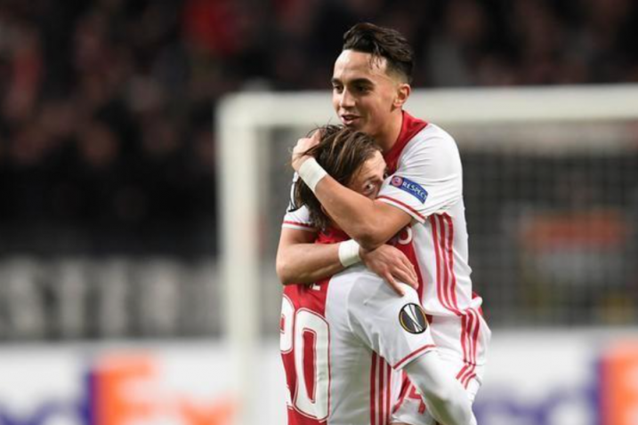 Lasse Schone i Abdelhak Nouri/Foto REUTERS