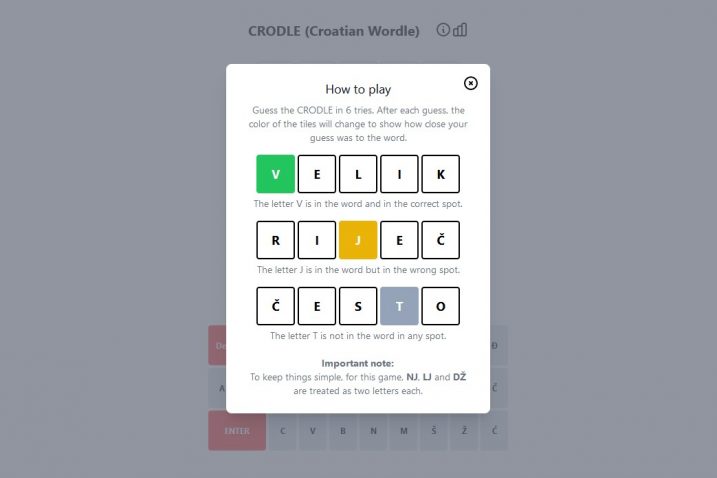 Foto Screenshot Crodle