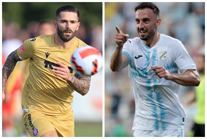 Marko Livaja i Josip Drmić/Foto PIXSELL