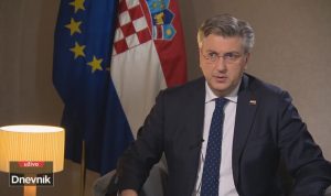 Andrej Plenković / foto: screenshot HRT