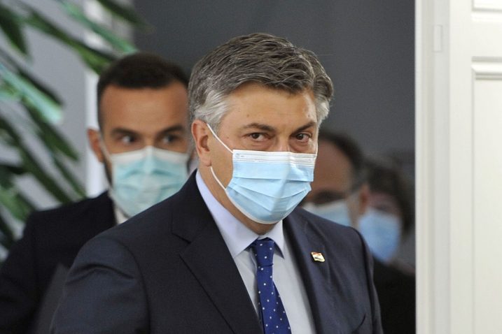 Andrej Plenković i Josip Aladrović / Foto Davor Kovačević