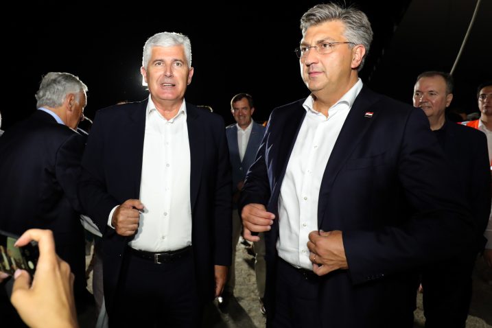 Dragan Čović i Andrej Plenković / Foto Grgo Jelavic/PIXSELL