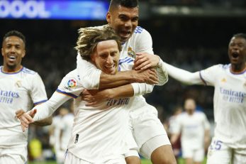 Luka Modrić i Casemiro/Foto REUTERS