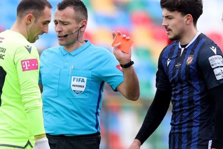 CRVENI KARTON U PRIPREMI - Zvonimir Subasić, Ivan Bebek i Niko Galešić/Foto PIXSELL