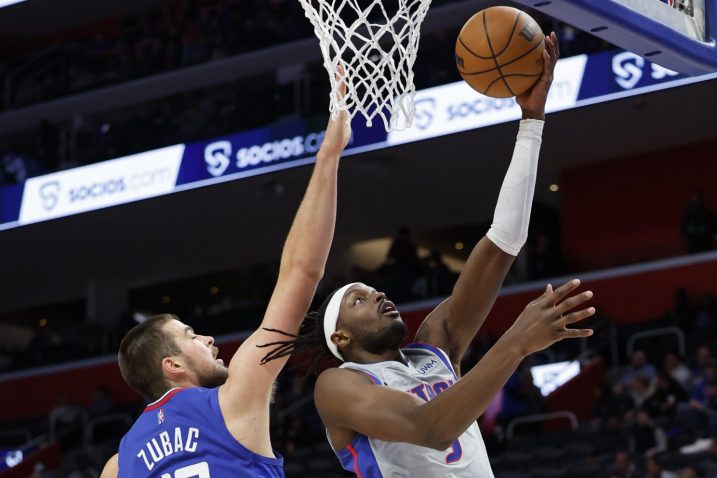 Ivica Zubac i Jerami Grant/Foto REUTERS