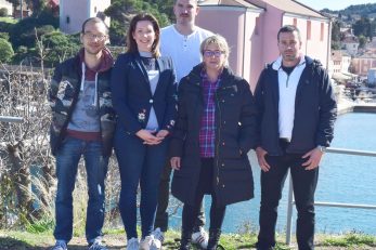 Marko Hesky, Anita Mičić, Jerko Kušeta (u pozadini), Jasna Letić i Ratko Vidović / Foto Bojan Purić