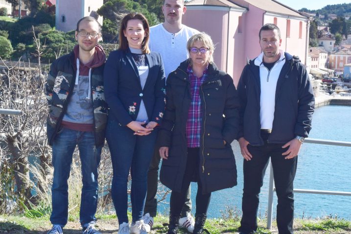 Marko Hesky, Anita Mičić, Jerko Kušeta (u pozadini), Jasna Letić i Ratko Vidović / Foto Bojan Purić