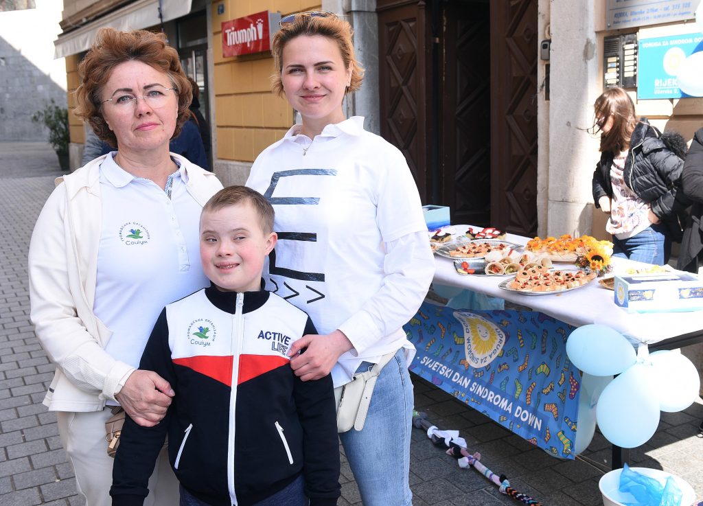 Svetlana Čistakova s kćeri Anastazijom i sinom Aljošom / Foto Marko Gracin