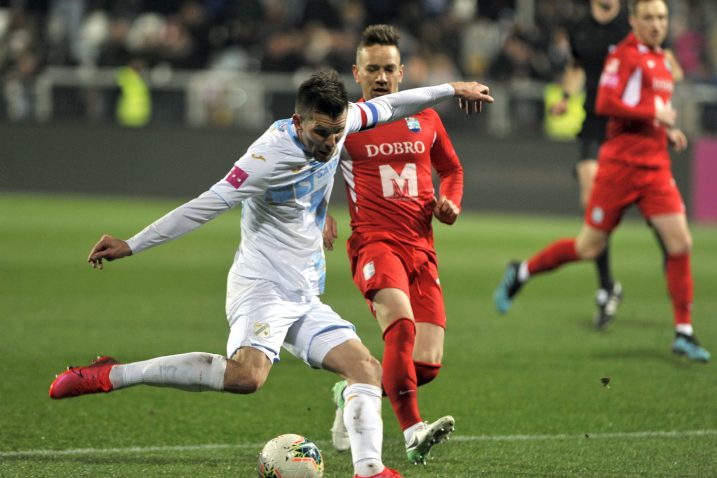 VELJAČA 2020. - Alexander Gorgon zabio je jedini gol za posljednju pobjedu Rijeke nad Osijekom/Foto V. KARUZA
