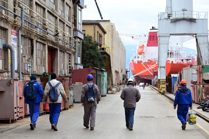 U riječkom brodogradilištu radi se na ugovaranju novih poslova kojima bi se zaposlili trećemajski kapaciteti / Foto ARHIVA NL