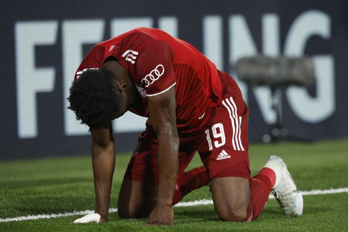 Alphonso Davies (Bayern)/Foto REUTERS