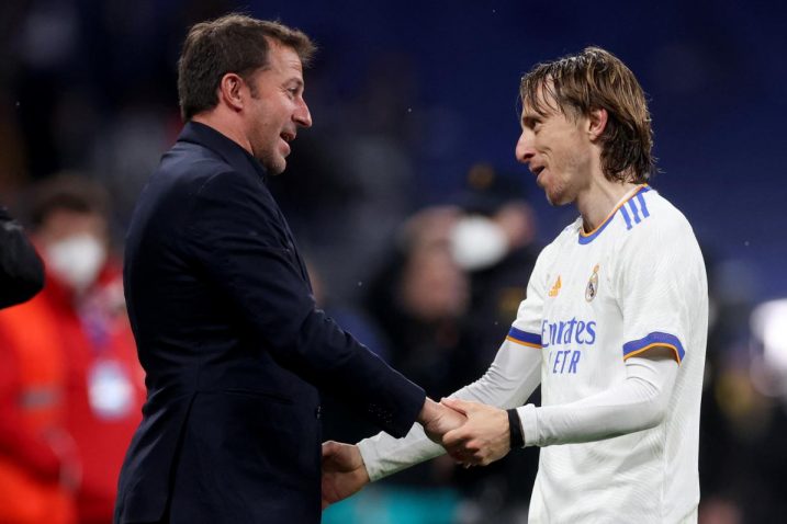 Alessandro Del Piero i Luka Modrić/Foto REUTERS