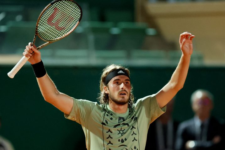 Stefanos Tsitsipas /Foto REUTERS