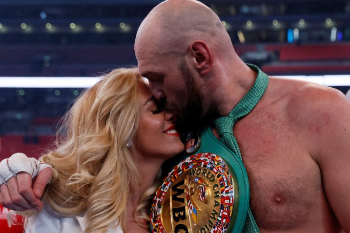 Paris i Tyson Fury/Foto REUTERS