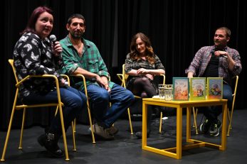 Petra Petrović, Slavko Sobin, Ana Vukasović i Marko Hadjur / Snimio Mateo LEVAK