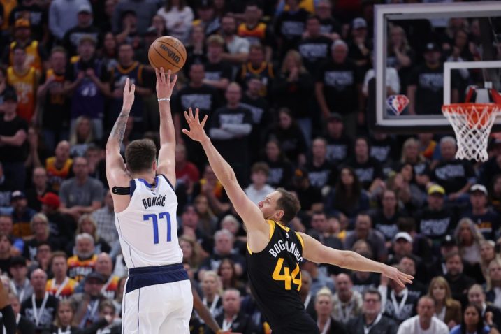 Luka Dončić i Bojan Bogdanović/Foto REUTERS