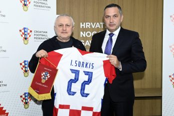 Igor Surkis i Marijan Kustić/Foto HNS