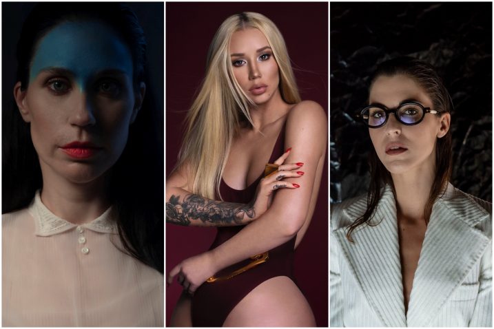 Konstrakta, Iggy Azalea i Adiel / Foto Kosta Kosta Đuraković, press