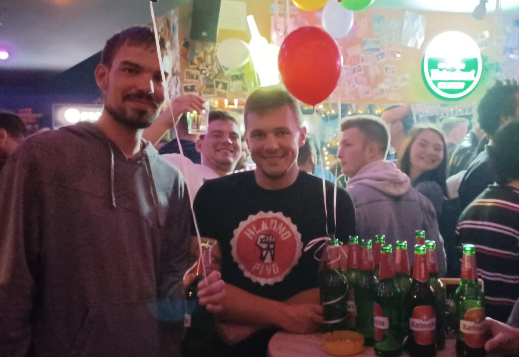 Ivan i Karlo - ovo nisu sve sami ispili jer neki su pobjegli pred kamerom / Snimila Edita BURBURAN