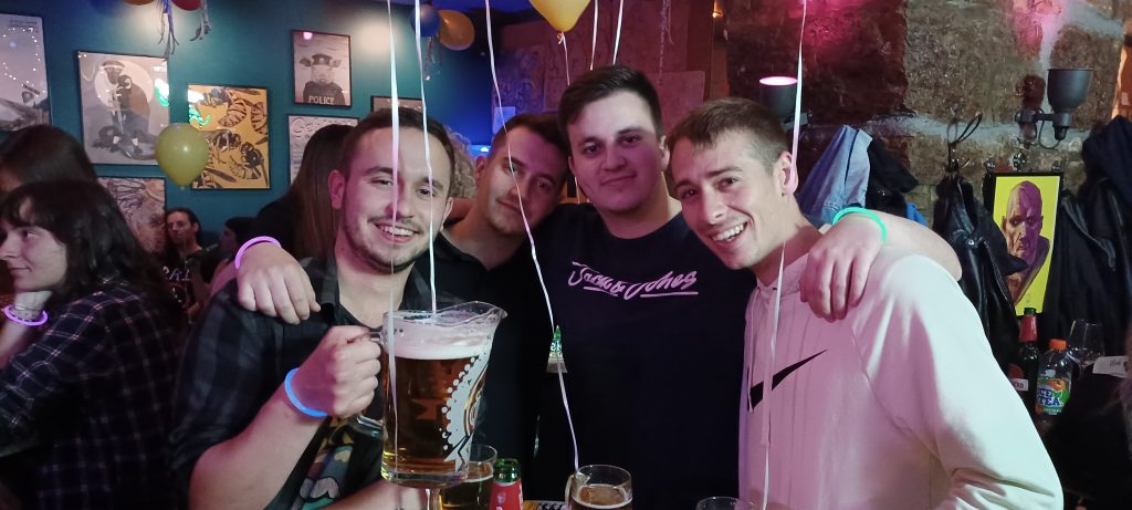 Tino, Marin, Jurica i Mimi / Snimila Edita BURBURAN