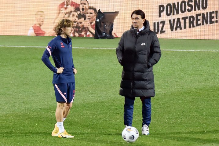 Luka Modrić i Zlatko Dalić/S. DRECHSLER