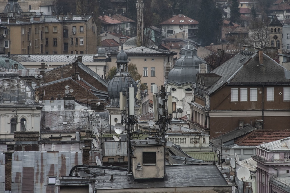 Jedna od fotografija iz serije »Ideologija kvadrata« Ideologija kvadrata - Sarajevo / Foto MARIJA JANKOVIĆ 