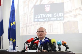 Ustavni sud odbacio je referendumsku inicijativu Mosta - predsjednik suda Miroslav Šeparović / Foto PATRIK MAČEK/PIXSELL