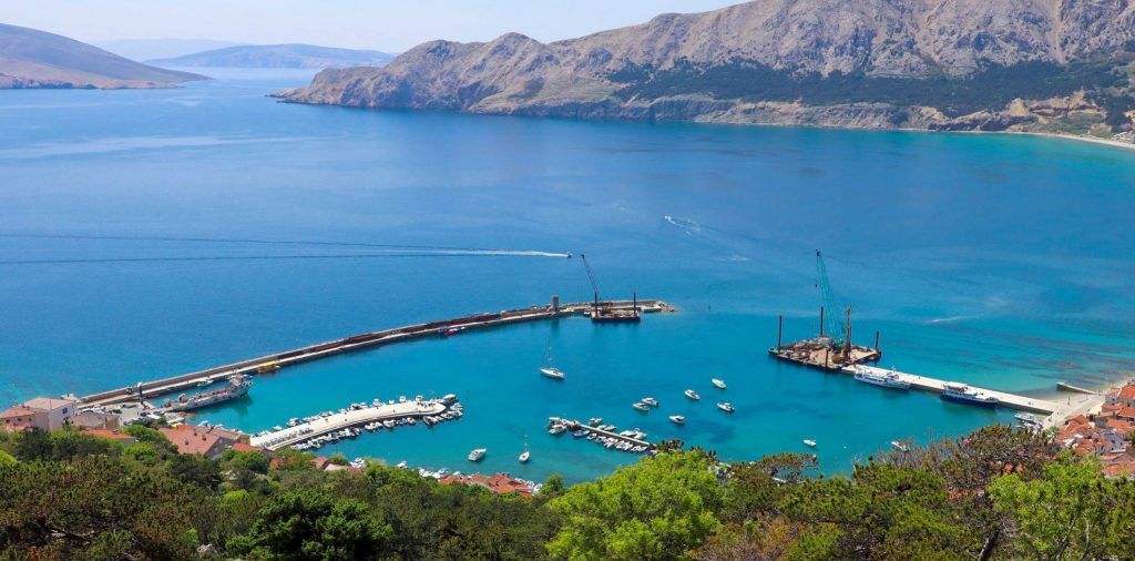 Po završetku radova luka Baška će pružati bolje i kvalitetnije sklonište svim njezinim korisnicima / Foto ŽLU krk