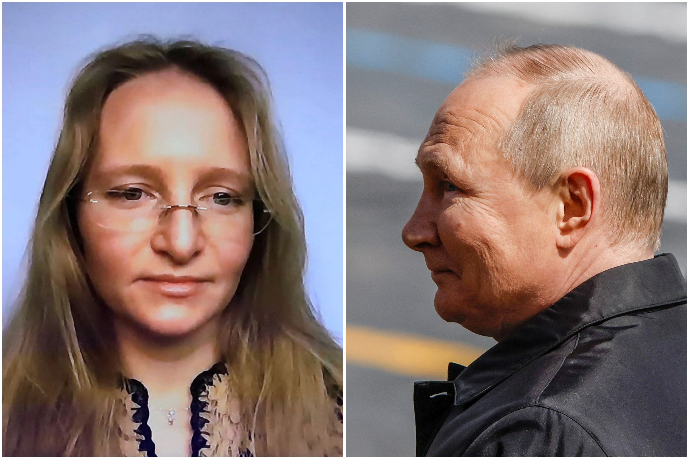 Kći i otac, Katherina Tikhonova i Vladimir Putin / Foto Reuters