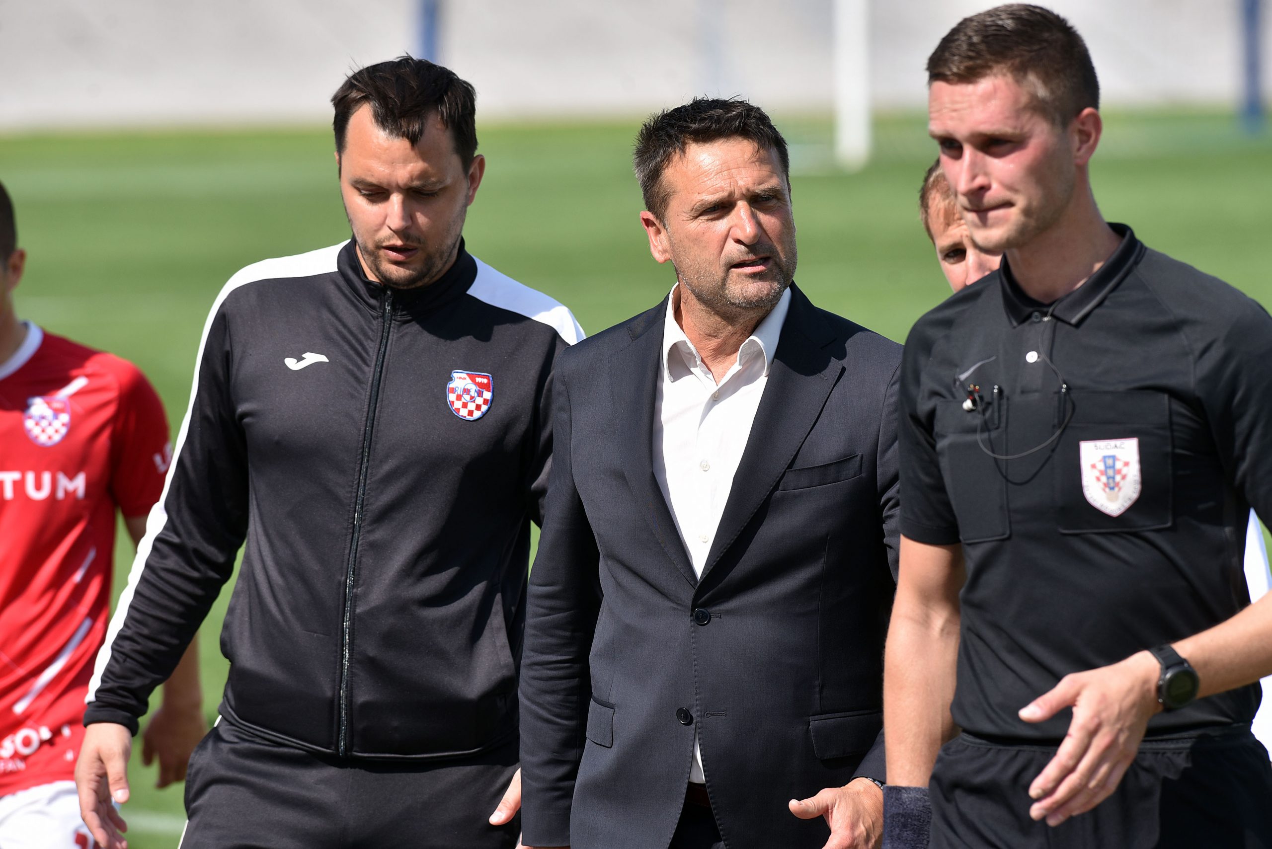 Marinko Koljanin i sudac Matasović/D. KOVAČEVIĆ