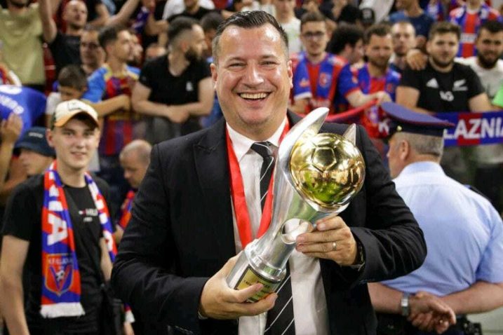 S TROFEJOM ALBANSKOG KUPA - Matko Djarmati