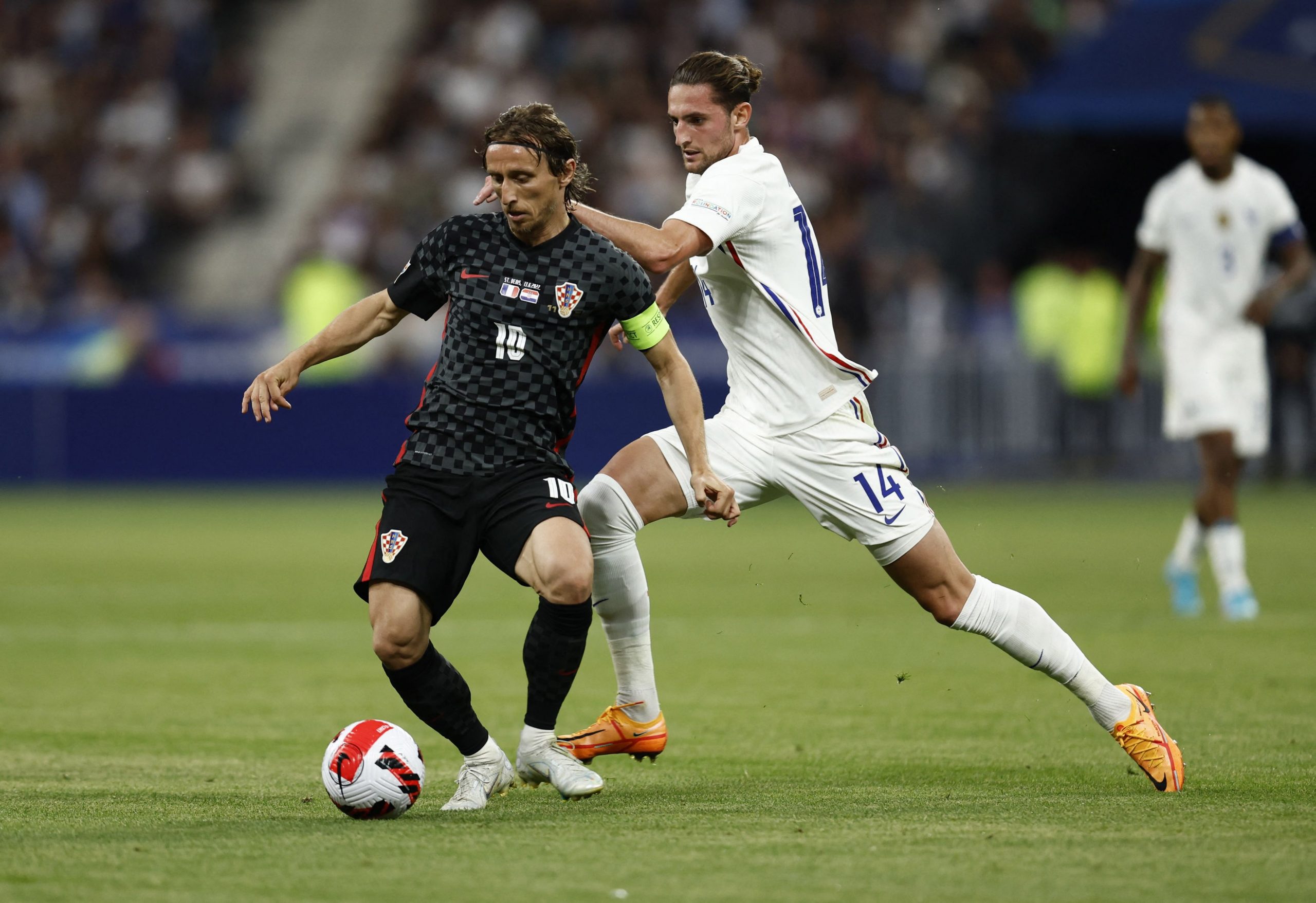 Luka Modrić i Adrien Rabiot/Foto REUTERS