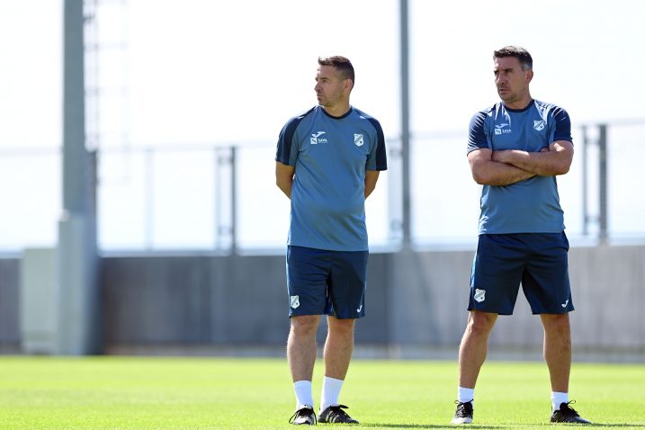 OZBILJNOST U RADU - Dragan Tadić i Gojko Mrčela/Foto V. KARUZA