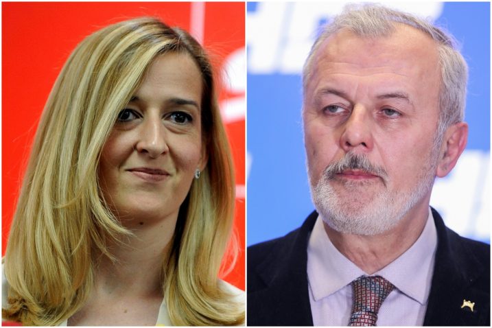 Mirela Ahmetović, Ante Sanader / Arhiva NL