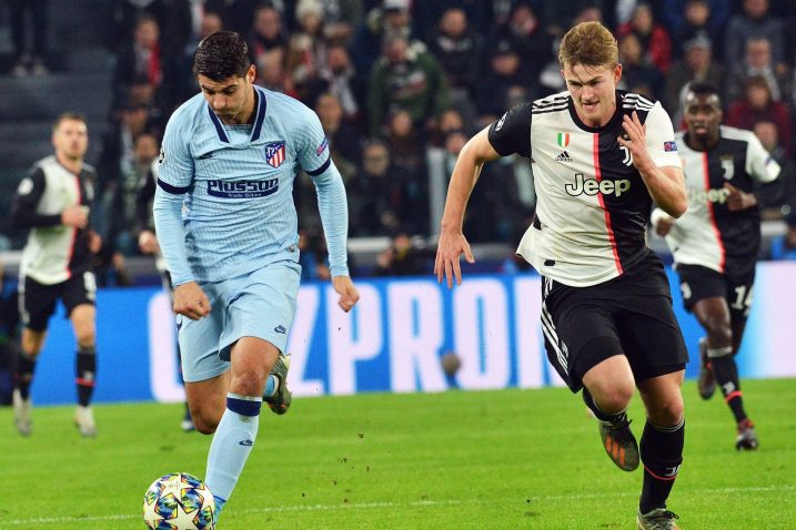 Matthijs de Ligt (Juventus) desno/Foto REUTERS