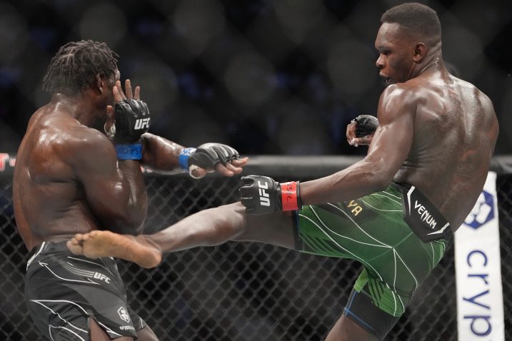 Jaren Cannonier i Israel Adesanya/Foto REUTERS