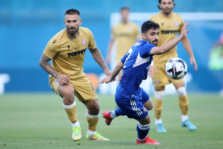 Marko Livaja i Sadegh Moharrami/Foto PIXSELL