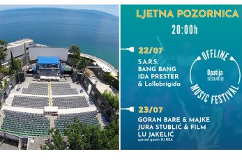 Offline Music Festival 2022., Ljetna pozornica Opatija - foto: Festival Opatija.hr